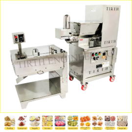 [TE/01-B + 03-A] Single Die Peda-Ladoo Making Machine