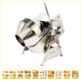 [TE/20] 100 KG Roasting/ Mixing/ Coating/ Flavouring Machine